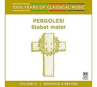 Pergolesi/ Walker, John/ Walker, Antony/ Cantilla - Pergolesi: Stabat Mater - 1000 Years Of Classical