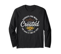 Perhaps You Were Created for Such A Time As This Bible Verse Maglia a Manica