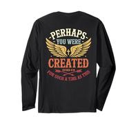 Perhaps You Were Created for Such A Time As This Bible Verse Maglia a Manica