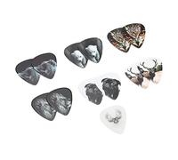 Pericoli per Chitarra per Chitarra Medio Cellulare con un Design Unico per Chitarristi Elettrici - 13 Pacchetto per gli Accessori per Strumenti (Animale)