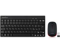 PERIDUO-712 Set Tastiera E Mouse Piccoli Wireless 2.4G per Windows, Tasti Silenz