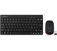 PERIDUO-712 Set Tastiera E Mouse Piccoli Wireless 2.4G per Windows, Tasti Silenz