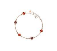 PERIMADE Braccialetto con proiezione di immagini personalizzate, braccialetto commemorativo con doppia foto, testo personalizzato e amore in 100 lingue braccialetto con ciondolo a forma di trifoglio