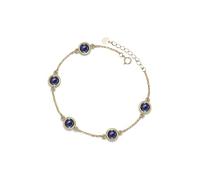 PERIMADE Braccialetto con proiezione di immagini personalizzate, gioiello commemorativo con foto, in argento Sterling 925, testo personalizzato e amore in 100 lingue a cinque cerchi, regalo di