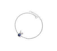 PERIMADE Braccialetto con proiezione di immagini personalizzate per donne, braccialetto commemorativo con coniglietto carino, testo personalizzato e amore in 100 lingue Memoria coniglio fascino