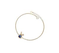 PERIMADE Braccialetto con proiezione di immagini personalizzate per donne, braccialetto commemorativo con coniglietto carino, testo personalizzato e amore in 100 lingue Memoria coniglio fascino