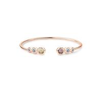 PERIMADE Braccialetto con proiezione di immagini personalizzate per donne, braccialetto con doppia immagine personalizzata con foto commemorative, argento Sterling 925, testo personalizzato e amore in