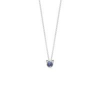 PERIMADE Collana con ciondolo con foto commemorativa personalizzata con immagine di gatto, testo personalizzato e amore in 100 lingue CZ Kitty Memory Charm collana regalo di compleanno per San