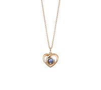 PERIMADE Collana con foto personalizzata con ciondolo a proiezione di immagini personalizzate per donne, testo personalizzato e amore in 100 lingue Collana con ciondolo a forma di cuore in argento