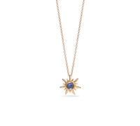 PERIMADE Collana con foto personalizzata con ciondolo con immagine personalizzata, testo personalizzato e amore in 100 lingue con proiezione del sole, collana con ciondolo per compleanno, Natale