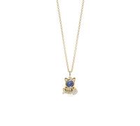 PERIMADE Collana con proiezione di immagini personalizzate Collana con ciondolo a forma di gatto commemorativo per donne, testo personalizzato e amore in 100 lingue Ciondolo a lisca di pesce Delicato