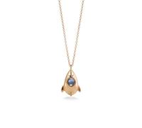 PERIMADE Collana personalizzata con proiezione di immagini a razzo, ciondolo con foto commemorativa, in argento Sterling 925, testo personalizzato e amore in 100 lingue, collana di memoria da donna