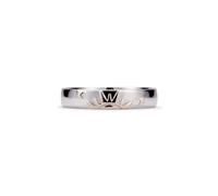 PERIMADE Coppia di anelli placcati oro con sole e luna, stella, in argento Sterling 925 con zirconia cubica, anello a fascia abbinato, anello per promessa celeste, anniversario di matrimonio, regalo