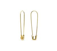 PERIMADE Orecchini a cerchio placcati in oro 18 carati, in argento Sterling 925 massiccio, con clip di carta, da donna, delicati orecchini ipoallergenici, non si ossidano, gioielli alla moda, regalo