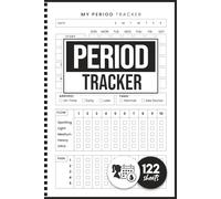 Period Tracker: Over 5-Years Menstrual Cycle Log Book for Women, Girl, Women's Cycle Tracking Notebook To Track Flow, Pain, Symptoms & Mood