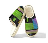 Periodic Table Of The Elements Pantofole da donna in memory foam, Multi, 40/40.5 EU