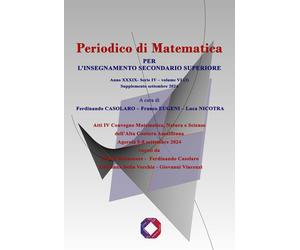 Periodico di matematica. Per l’insegnamento secondario. Vol. 6/3