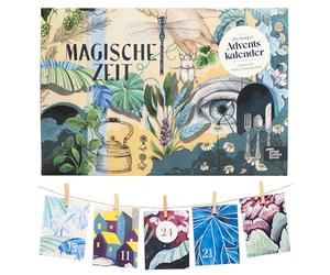 Periodo Magico - Calendario dell'Avvento dei semi biologici - Il meraviglioso mondo delle erbe - 24 bustine contenenti semi biologici di erbe aromatiche e da tè, spezie e piante officinali