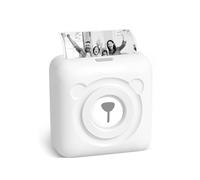 Buyounger Mini Stampante Portatile, Stampante Termico Bluetooth, Stampante Etichette Adesive con Ricarica USB Stampante, per l'apprendimento, Appunti di Studio, Diagrammi Anatomici, Foto, Elenco