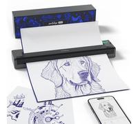 PeriPage Pino Bluetooth Stampante per Tatuaggi, Macchina per Tatuaggi per Tatuaggi fai da te, Stampante Stencil Tattoo per Artisti e Principiante di Tatuaggi,Compatibile con Android, IOS e PC