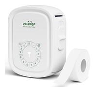 PeriPage Stampante per etichette portatile P10Pro - stampante senza fili Bluetooth con nastro adesivo multiplo, facile da usare per ufficio e organizzazione domestica, ricaricabile USB (bianco)
