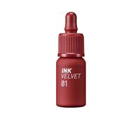 PERIPERA, New Ink The Velvet 01 Good Brick - Make-up Coreano, Donna, Rosso, Taglia: FASUL