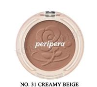 PERIPERA Pure Blushed Sunshine Cheek 4,1 g #31 Creamy Beige Fard K-Beauty NUOVO