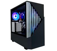 Periphio Reaper PC da gioco precostruito - AMD Ryzen 5 5600G 4.4GHz, Radeon Vega 7 iGPU, 16 GB DDR4 3200 MHz Gaming RAM, 1 TB NVMe, Wi-Fi + Bluetooth, computer da gioco Windows 11
