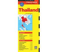 Periplus Travel Maps Thailand [Lingua Inglese]