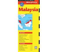 Periplus TravelMaps Malaysia Country Map