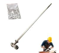 Périscope de positionnement pour des mesures précises et une coupe de bois facile, Périscope de positionnement pour une précision, pour le bricolage en bois (Double bearings,80cm)