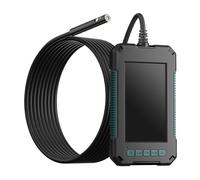 Periscopio Di Ispezione Industriale Con Schermo Da 4,3 '' HD1080P For Endoscopio For Telecamera LED Impermeabile IP68 For Motore Di Auto Telecamera Ispezione Professionale(10m,8.0MM DUAL RIGID)