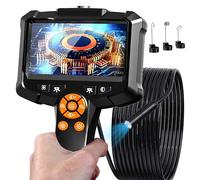 Periscopio flessibile per telecamera per ispezione tubi INSKAM da 4,3 "HD con telecamera per endoscopio 8LED 2000mAh IP67 impermeabile per riparazioni automobilistiche