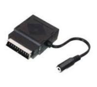 Peritel Gigogne Mal/Fem / Jack 3.5 F Stereo Uscita Cuffie