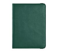 Periwinkle - Portafoglio in pelle per passaporto e carte di vaccino, organizer per documenti di viaggio, custodia per passaporto, per uomini e donne, impermeabile, Colore: verde pino., 1 size, moderno