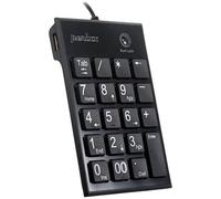 Perixx 11091 PERIPAD-202 H B USB Tastierino numerico pulsanti multimedia Nero