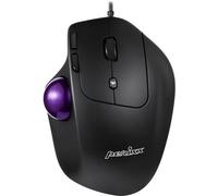 Perixx 11447 PERIMICE-520 Mouse ergonomico Cablato Nero 8 Tasti 2 dpi con track