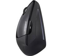 Perixx 11517 Perimice-713L Mouse ergonomico USB Ottico Nero 5 Tasti 2000 dpi Er