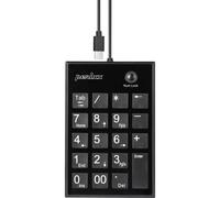 Perixx 12060 PERIPAD-202 C H Cablato Tastierino numerico Hub USB Nero
