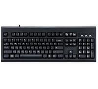 Perixx PERIBOARD-106 - Tastiera per alte prestazioni, fino a 20 milioni di pressioni - Layout US QWERTY