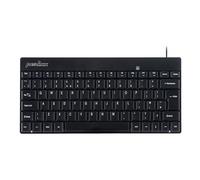 perixx PERIBOARD-422 - Mini tastiera USB-C cablata, connettore USB tipo C, QWERTY UK