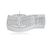 Perixx PERIBOARD-512 tastiera USB QWERTZ Tedesco Bianco