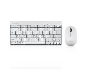 Perixx PERIDUO-712 tastiera RF Wireless Bianco