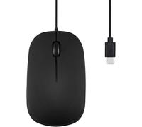 Perixx PERIMICE 201C USB Tipo C Mouse ottico cablato con 3 pulsanti rotellina di