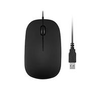 Perixx PERIMICE-201UB, Mouse ottico con filo - USB - 3 Buttons - 800dpi - 1.5m Cavo - Nero