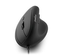 Perixx Perimice - 508, Mouse Ergonomico Verticale con Tasti Programmabili, con Filo, 1000/1600dpi, per Mano Destra