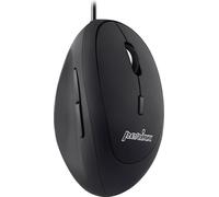 PERIXX PERIMICE -519 - Mouse verticale - ergonomico - per il mandato di destra - otticamente - 6 tasti - cablato - USB