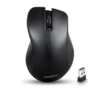 perixx PERIMICE-621B - Mouse wireless con sistema di chiusura silenzioso, compatibile con PC desktop e portatile, 2,4 GHz, colore: Nero