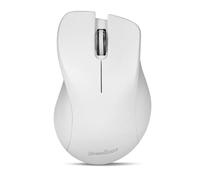 Perixx PERIMICE-621W Mouse ergonomico senza fili - Clic silenzioso con design verticale - Compatibile con PC desktop e laptop - Connessione wireless a 2,4 GHz fino a 10 m - Bianco