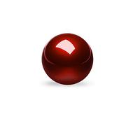 Perixx PERIPRO-304 - Trackball da 55 mm, finitura lucida, compatibile con altri mouse trackball, colore: Rosso